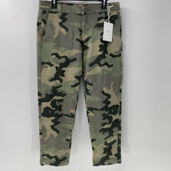 Kancan army camouflage pants crop pants size 26 New - Picture 1 of 9